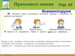 что значит выражение утереть нос
